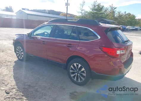 2016 Subaru Outback 2.5I Limited z USA, uszkodzony, nr VIN 4S4BSANC4G3361439